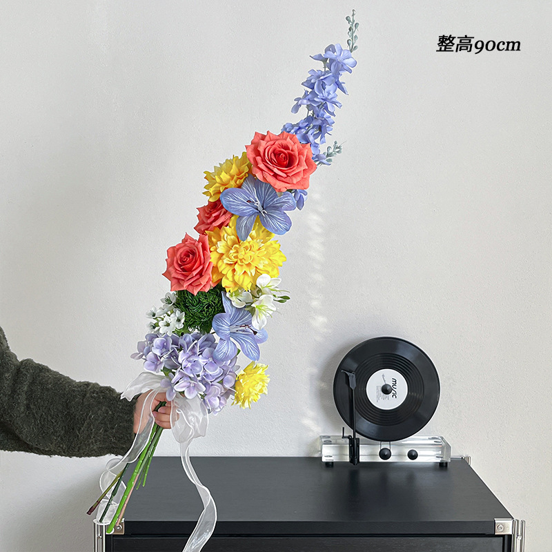 1m 카푸치노 벨벳 부케