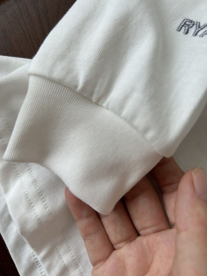 Felpa con cappuccio primaverile, maglietta per bambini, maglietta ampia a maniche lunghe in stile western con lettere bianche come base, per neonati e bambini_voghion.com