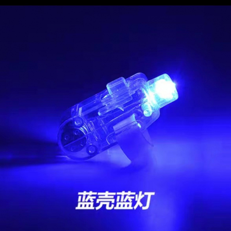 Barra de luz Concierto Estrella de cinco puntas Estrella brillante Diadema luminosa azul Barra de luz intermitente Accesorios de apoyo para la fiesta