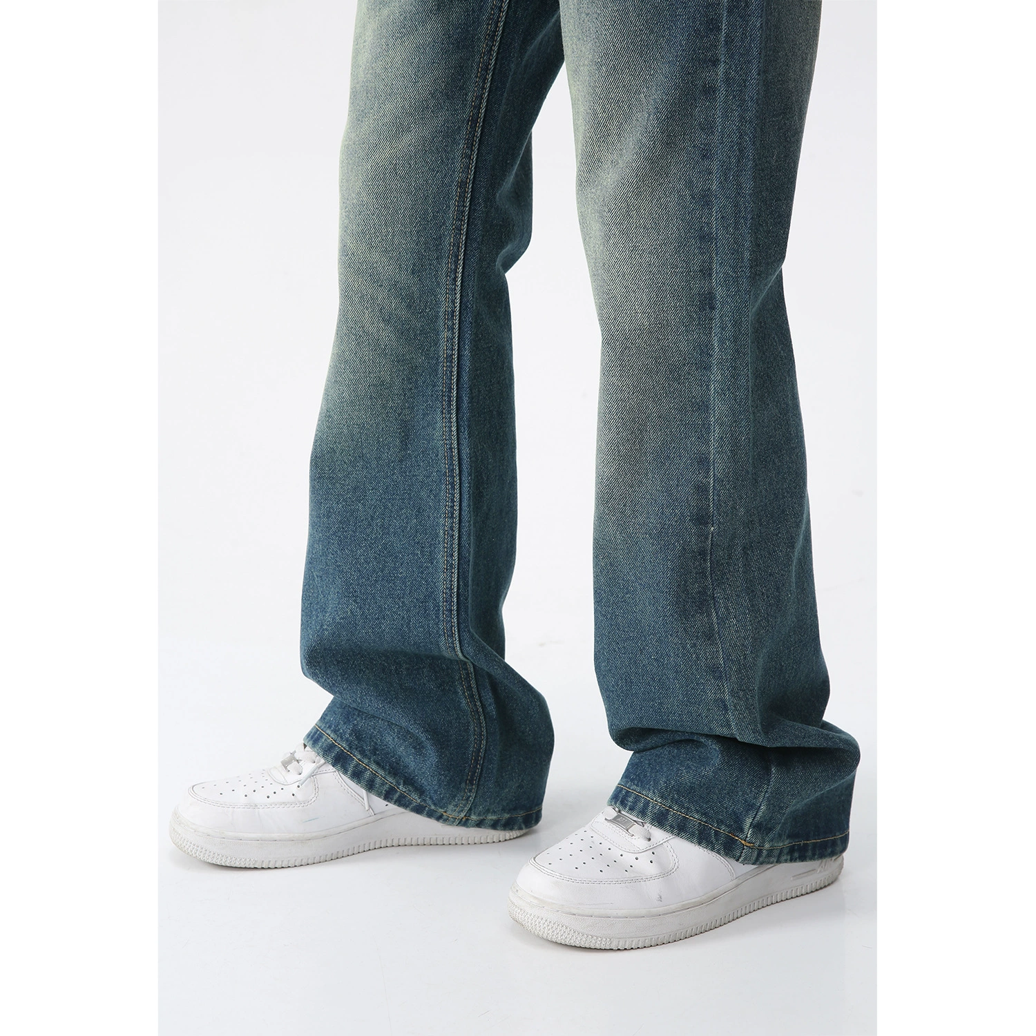 Мужские узкие джинсы (MTLCLOTHES) ретро-истертые джинсы, Cleanfit 2–10 размеров