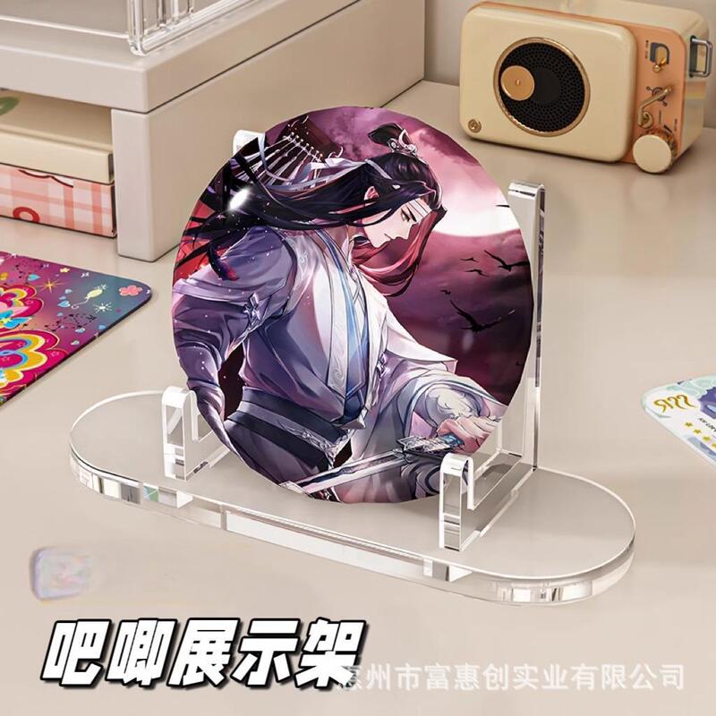 Yum Display Stand Single Badge Millet Storage Rack Acrylic Commemorative Coin Flume Transparent Peripheral Stand