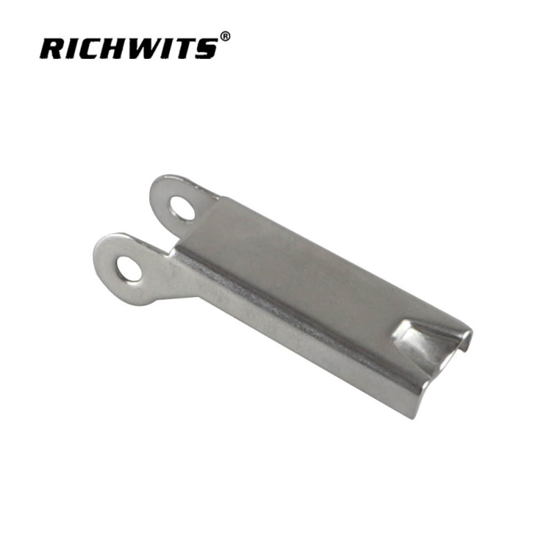 Stainless Steel 304 316 Cargo Hook Anti-Detachment Safety Buckle Buckle Cargo Hook Rigging Accessories Stamping Parts Ship
