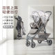 Shenma lightweight baby stroller simple foldable reclining shock-absorbing dual-use travel trolley for newborn and children