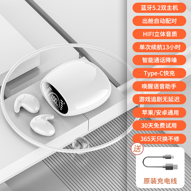 화이트 [TYPE C 빠른 충전 + HIFI 음질]]