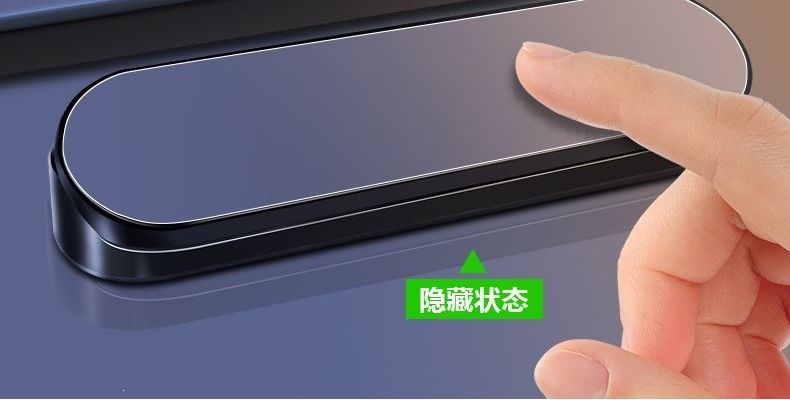High-end car accessory for temporary parking, popular car item 2026, car phone number plate for moving vehicles