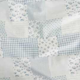 全棉40支碎花布府绸数码印花面料古风韩版小清新女装童装家居布料