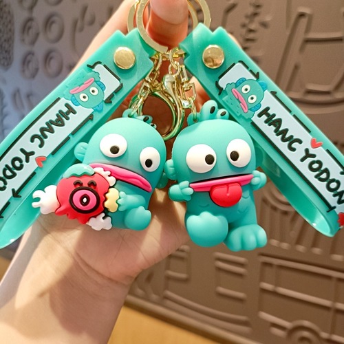 New Clownfish Cartoon Keychain Cute Hando HangYodon Figure School Bag Hook Car Keychain
