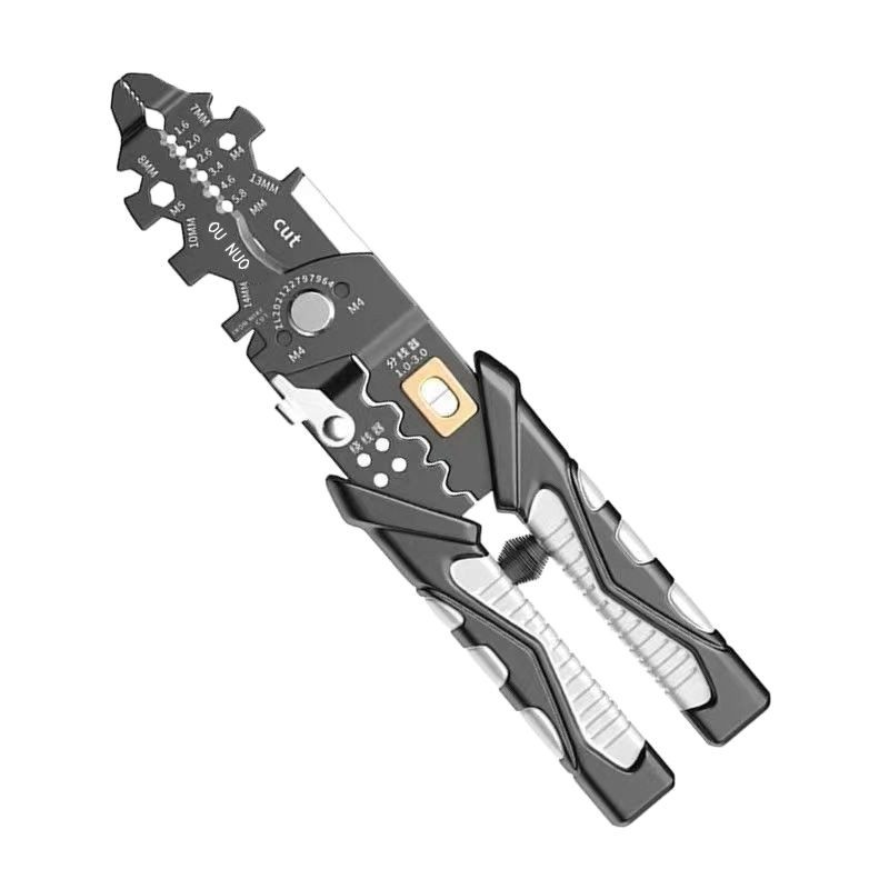 Electricista de estilo alemán especial multifuncional nuevo separador de alambre divisor de alambre cortador de alambre pelar Alambre De cuero presionando el suministro transfronterizo