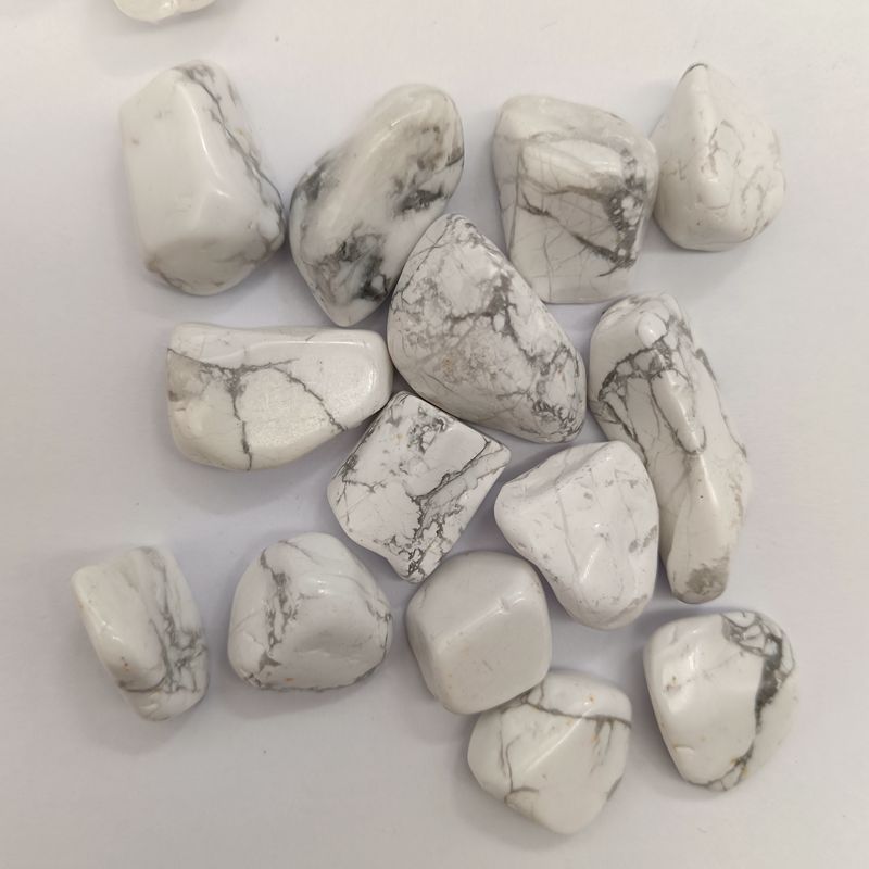 Màu ngọc lam trắng 500g / 15-20mm