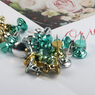 Factory wholesale large 16x 26mm home office color I-shaped nail sketch drawing pin photo wall hand press