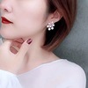 Classic fashionable elegant earrings for princess from pearl