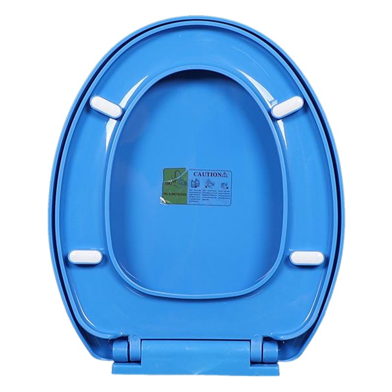 Color Toilet Cover Household Universal Vintage Accessories V-shaped U-shaped Pumping Seat Toilet Cover Thickened Toilet Plate