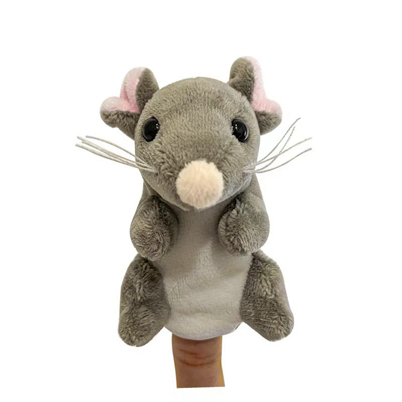 Nuevos productos transfronterizos muñecas de dedos para bebés tranquilizadores muñecas de dedos para niños cuentos de infantes Educación temprana