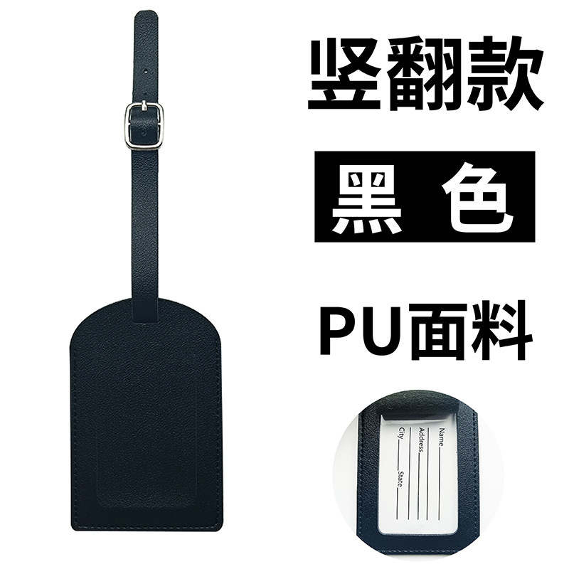 Equipaje de embarque de viaje etiqueta anti-perdida listado letrero de viaje etiqueta de decoración de equipaje etiqueta de negocios pequeña
