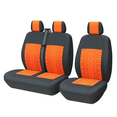 Universal seat cover, Truck Seat Cushions, Truck Seat - y37345-orange-21-universal-size