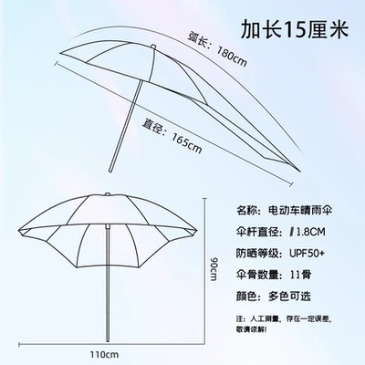 Elektromobil üçün ön şüşə çətiri (günlük) — Scooters, Rainproof Sunshades for Electric