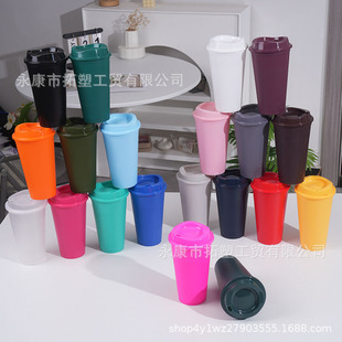 �羳����16oz���Ͽ��ȱ�������pp�Ό����ϱ�475mlֱ�ˮ����ӡLog