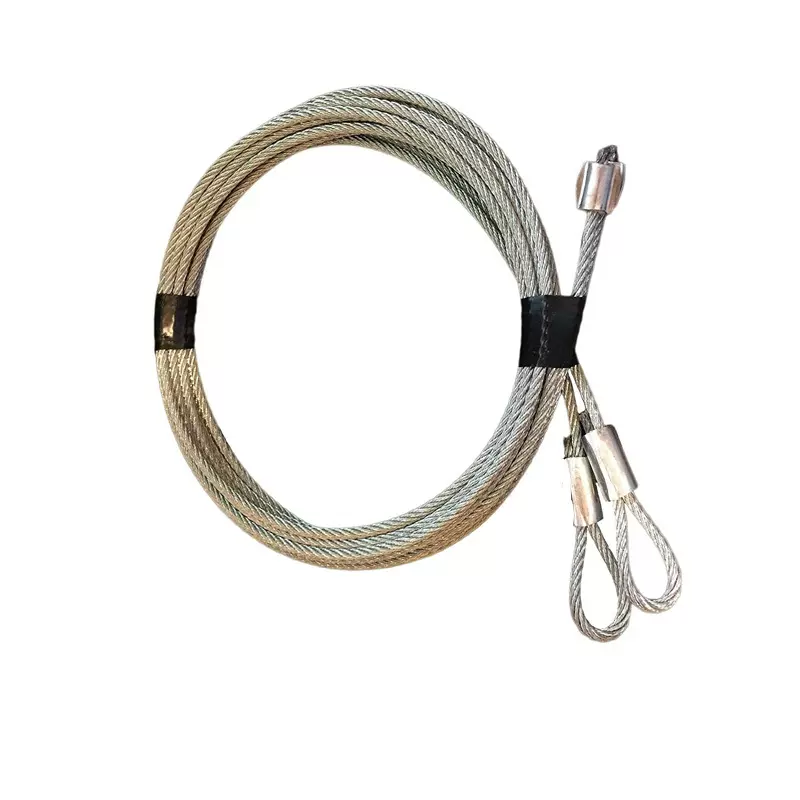 Protech 车库门7 英尺车库门电缆替换件适用于扭转弹簧/升降弹簧