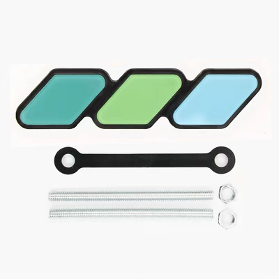 Tundra Grille Three-Color Small | Car logo - three-color-scale-green-gradient