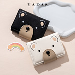 可爱卡通钱包动物少女钱包卡包学生小熊银行卡校卡包