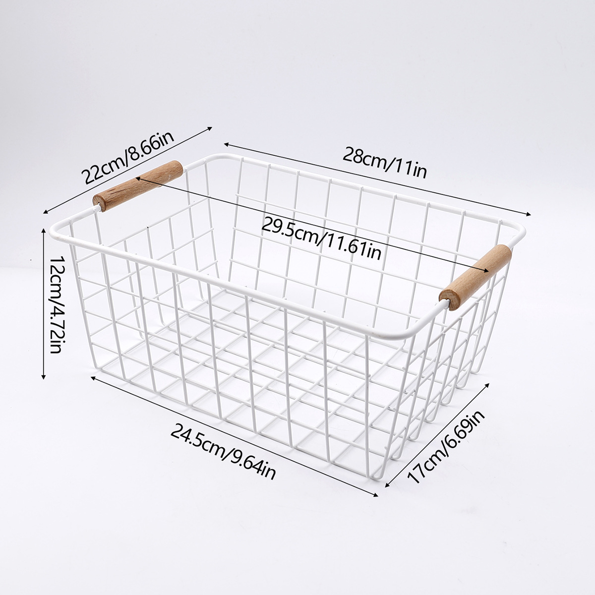 Cestas de almacenamiento de congelador transfronterizo Cestas de almacenamiento de cocina Cestas de almacenamiento de congelación Cestas de almacenamiento de congelador