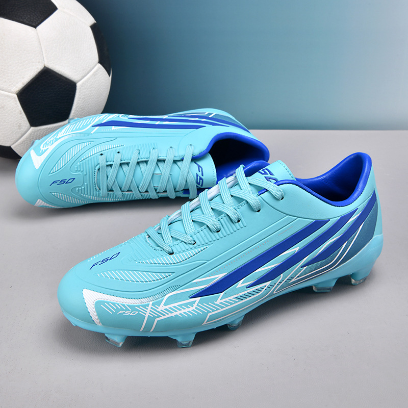 Tenis de Fútbol FG sin Agujetas F50 de TPU Ligero para Césped