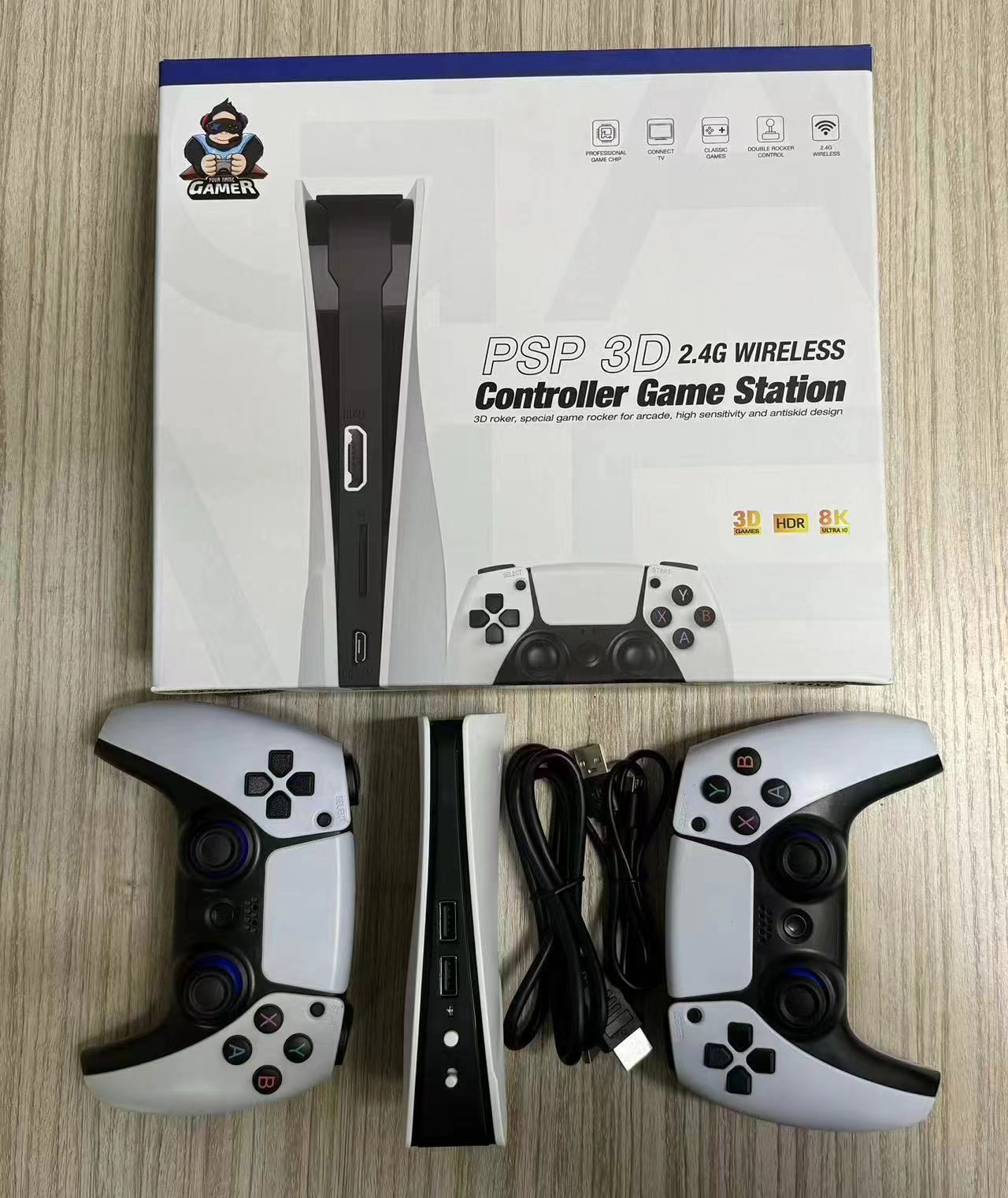 Free 128g game card + dual game controllers