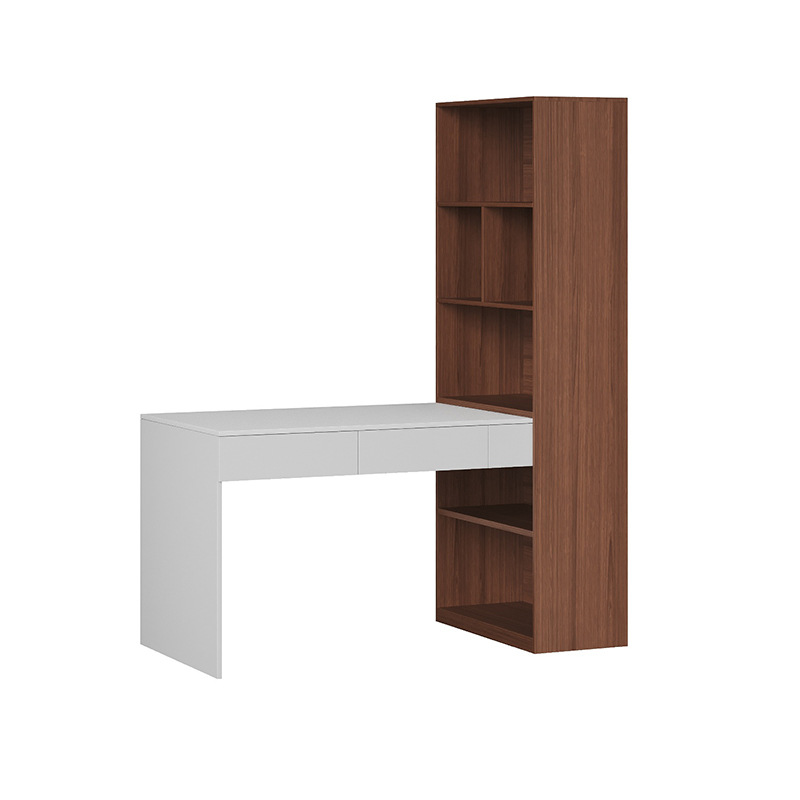 Mesa de madera sólida, armario de almacenamiento integrado, escritorio, escritorio de computadora, dormitorio, mesa de maquillaje, mesa de maquillaje simple