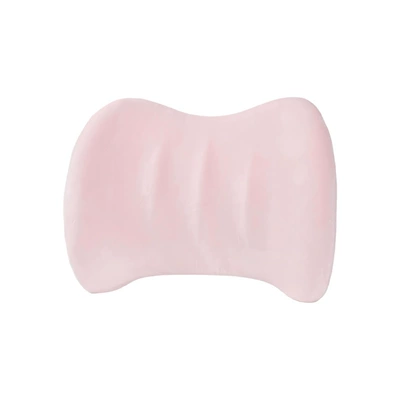 Waist support, Car Headrest and Lumbar Support - plush-simple-memory-foam-waistrest-pink