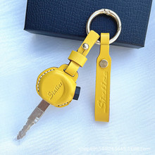适用于龙嘉维多拉亚150钥匙套维多利亚Sixties300i牛皮手工钥匙包
