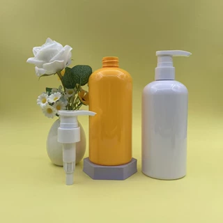 定制500mlpet分装瓶OEM酒店民宿洗发水洗护洗手液按压乳液塑料瓶
