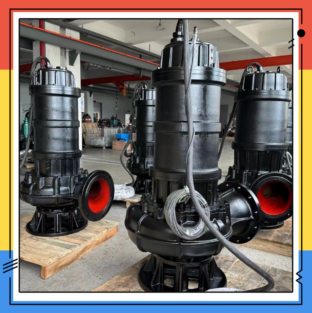 350WQ1000-18-90KW潜水电泵排污泵 QW无堵塞污水污物潜污泵提升泵