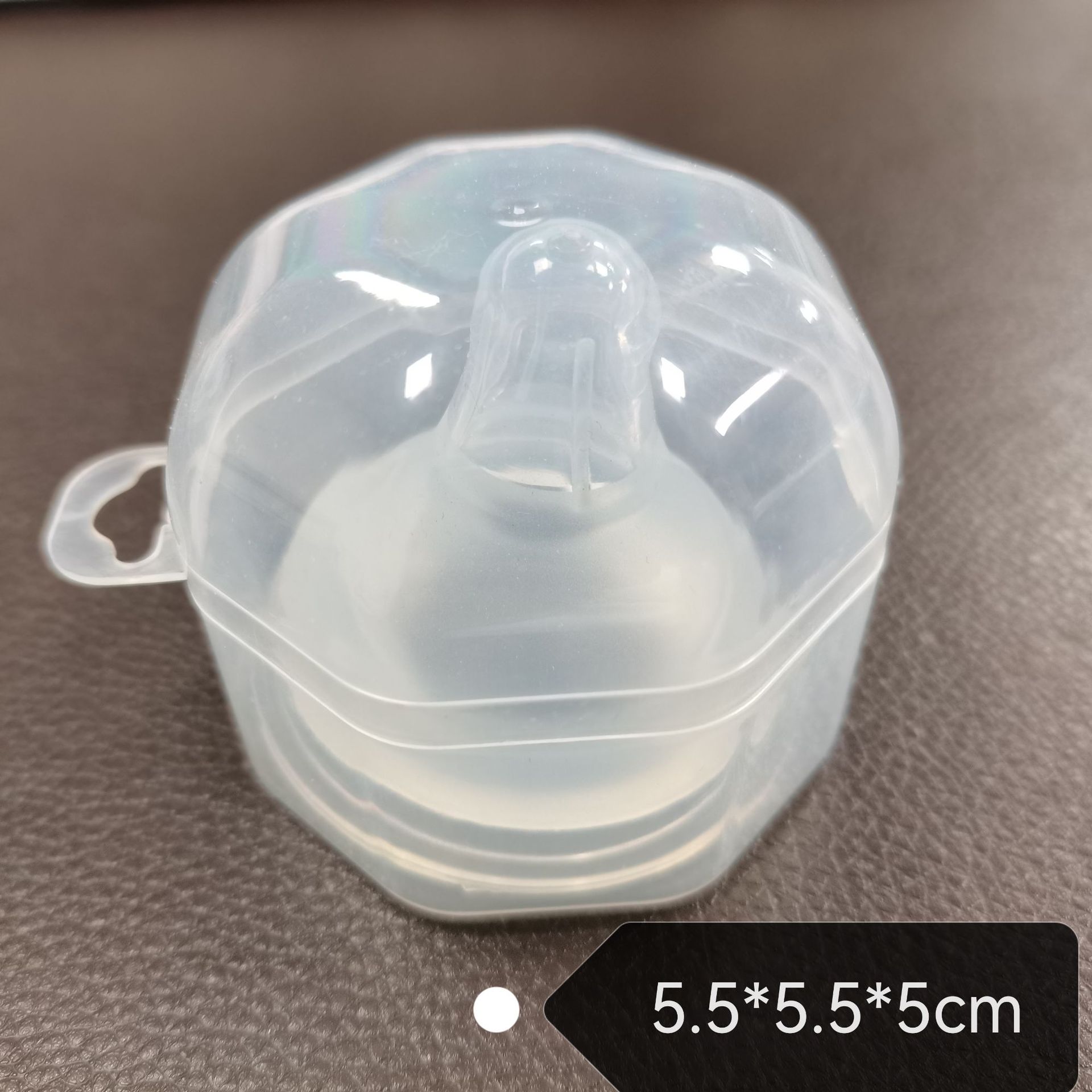 Leche materna directa de fábrica Pezón de silicona de sentido real Pezón de boca estándar puede equiparse con varios biberones de alimentación de boca estándar