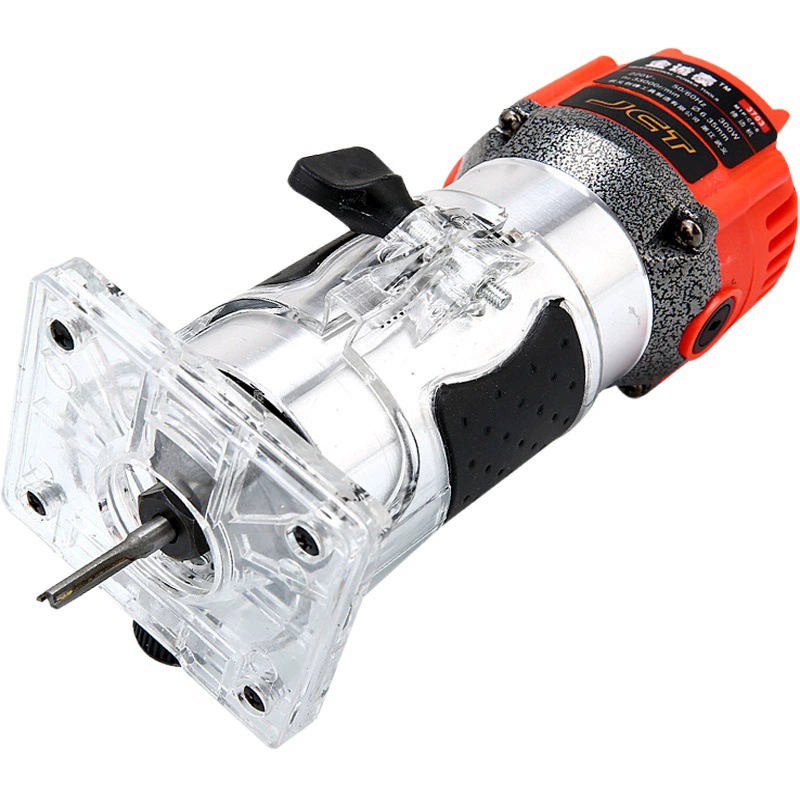 Триммер Деревообрабатывающий инструмент флип-чип Бакелит фрезерование гравировка открытие Гун машина промышленного класса многофункциональный алюминиевый пластиковый долбежный станок