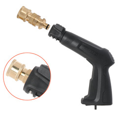 High pressure car washing machine water gun quick connect Yili 3 series water gun Yili 4421 water gun accessories conversion connector pure copper PA
