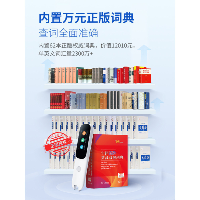 アルファ卵辞書ペン英語点読筆知能オフラインスキャン翻訳ペン一件分包郵便|undefined