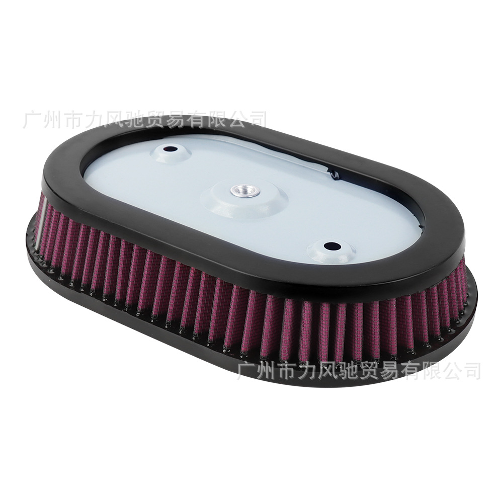 Para Harley Street Glide CVO FLHXSE modificado filtro de aire cartucho filtro de aire elíptico