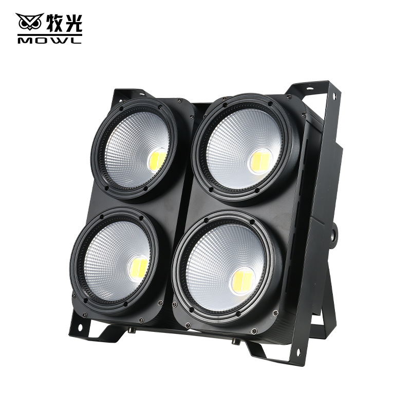 400wcob blanco cálido blanco positivo Luz de superficie película y televisión luz boda etapa LED parpadeante ojos cuatro ojos audiencia Luz de relleno