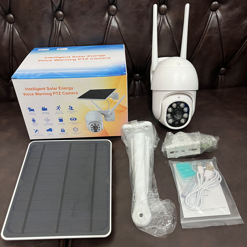Graffiti tuya inteligente de monitoreo solar teléfono móvil remoto HD al aire libre impermeable cámara de batería wifi doméstica