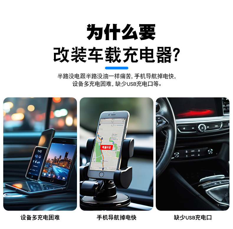12-24V Rv Yacht Waterproof USB Car Cigarette Lighter Socket Cigarette Lighter Adapter Power Socket with Panel