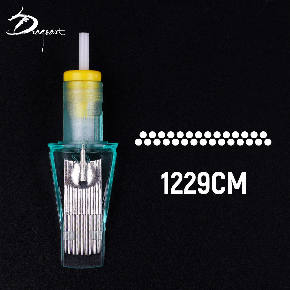 Equipo de tatuaje de Arte de dragón gran fila tatuaje aguja integrada 49 aguja arco niebla gran fila tatuaje aguja