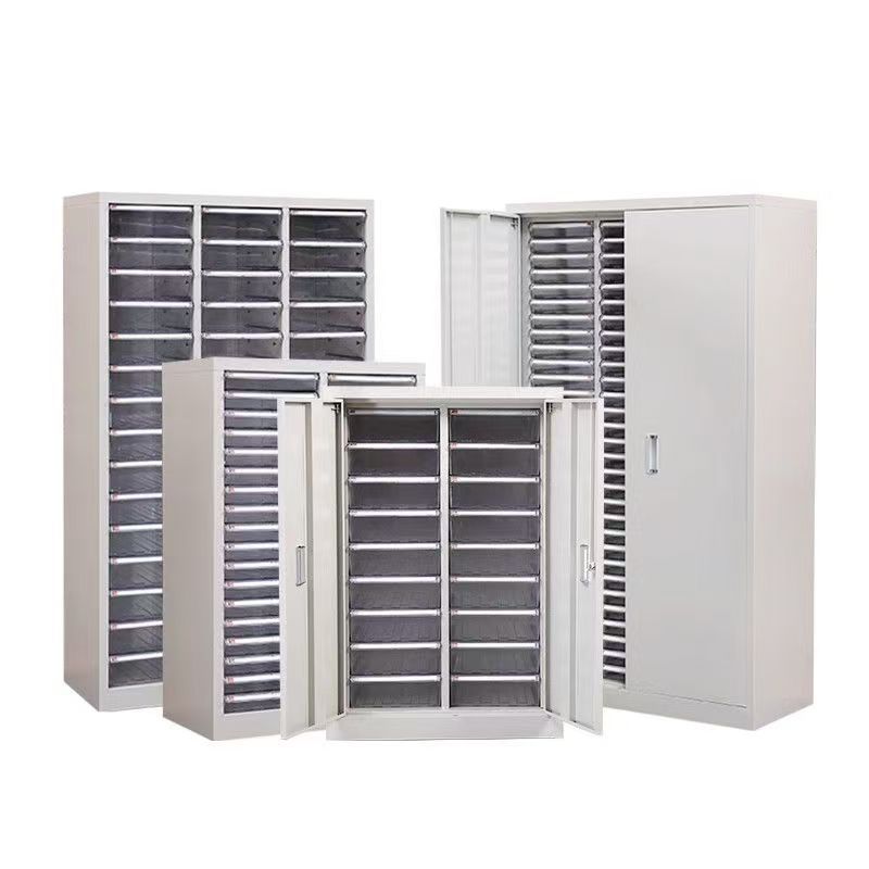 A4 gabinete de archivos gabinete de almacenamiento de datos de oficina cajón multicapa gabinete de almacenamiento de material de boletos gabinete de recolección de piezas