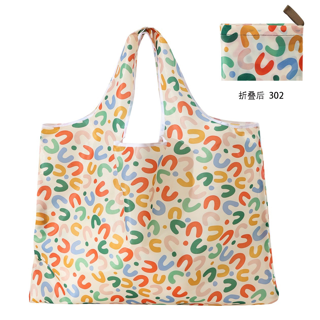 Fábrica de gran capacidad de supermercado impermeable plegable ecológico portátil almacenamiento bolsa de compras bolsa de compras