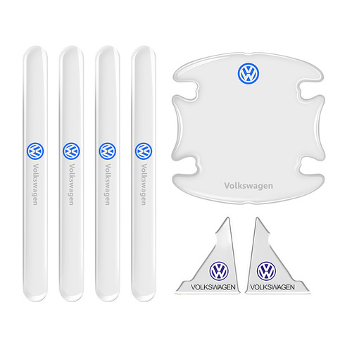 Car anti-collision strip, transparent door bowl sticker, anti-scratch, anti-rubbing, anti-bump strip, anti-collision sticker, rearview mirror, door corner edge universal