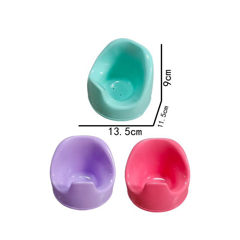 Doll Simulation 14.16inch Potty Toilet Accessories Baby Toilet Children's Role-Playing Doll Toy