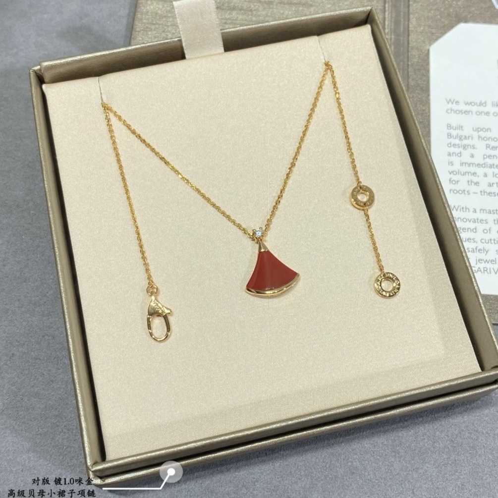 Rose gold carnelian skirt