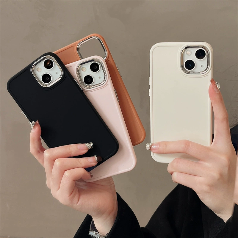 Apple, минималистичный совместимый чехол, iPhone 14, стиль высокого качества, iphone, 15promax, 12
