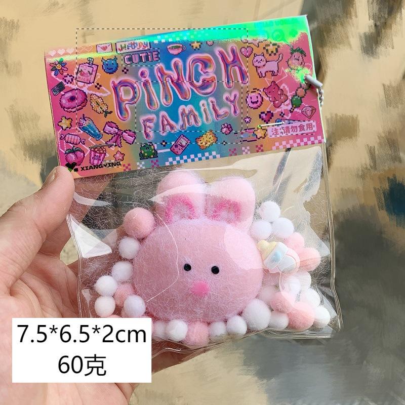 Juguete antiestrés suave tipo donut, un mágico juguete antiestrés suave.