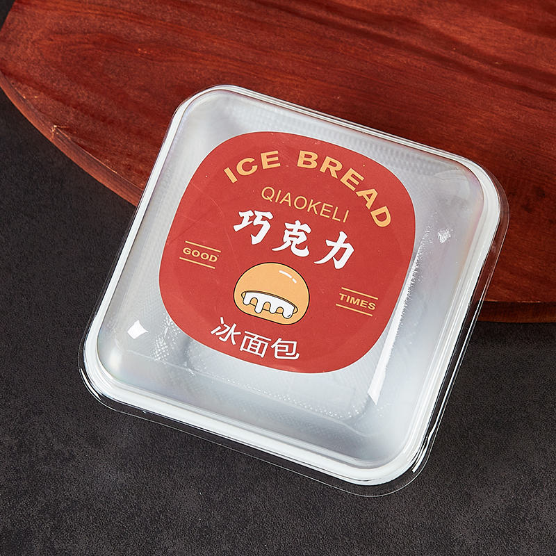 Caja de embalaje de plástico de soplado de pan helado, caja de pan helado, caja de pan helado, caja de pan helado, caja de pan helado