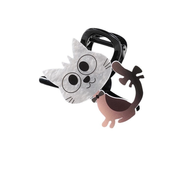 Internet popularidad brota Anchor clip de agarre rojo de la cabeza de las niñas, cabello de tiburón, tocado de alta calidad, cabello grande, más